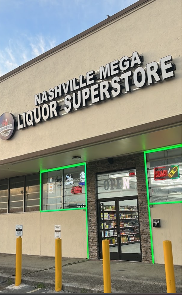 Nashville Mega Liquor Superstore storefront